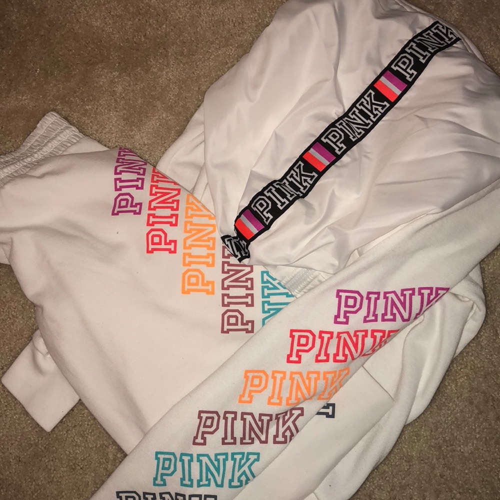 Pink sweatsuit